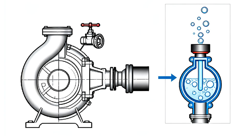 تنفيس الهواء: خطوة حاسمة لبدء تشغيل مضخة الطرد المركزي