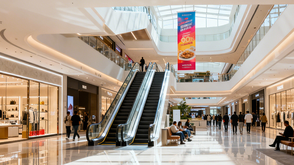 إدارة تدفق مياه الأمطار ومياه الصرف الصحي المختلطة في المراكز التجارية.