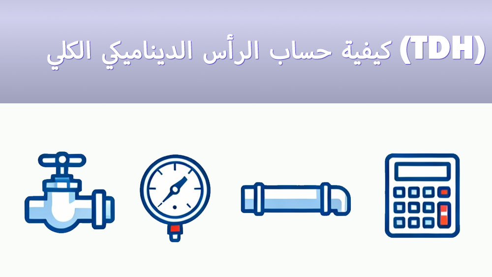 كيفية حساب إجمالي الضغط الديناميكي (TDH) كيفية حساب إجمالي الضغط الديناميكي (TDH)