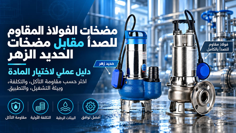 مضخات الفولاذ المقاوم للصدأ أم الحديد الزهر؟ مضخات الفولاذ المقاوم للصدأ أم الحديد الزهر؟