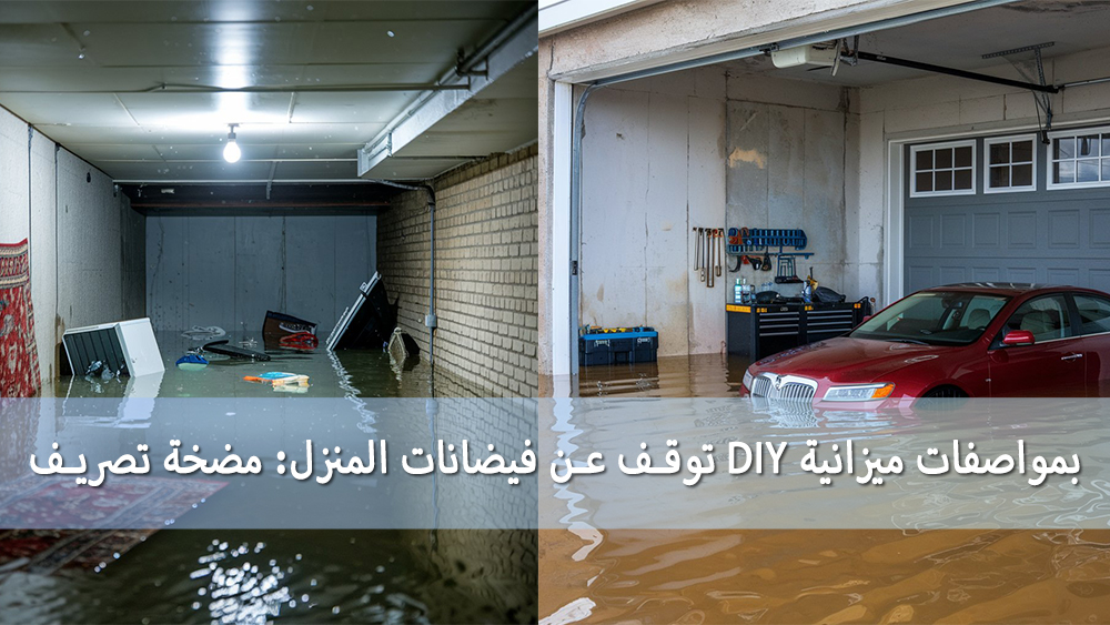 الوقاية من الفيضانات بأسعار معقولة: مجموعة تصريف خفيفة الوزن بمضخة وسلة