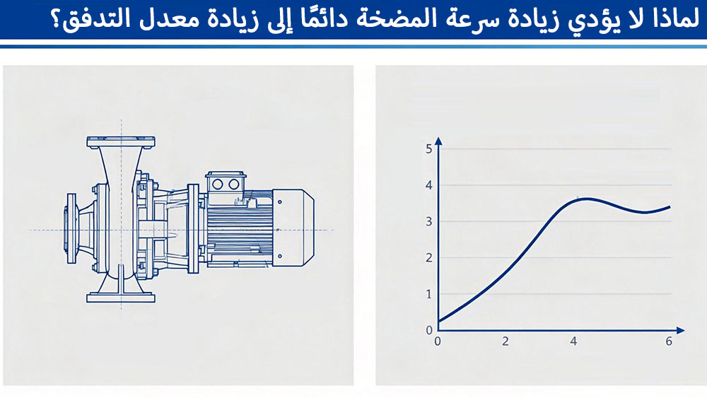 لماذا لا تؤدي زيادة سرعة المضخة دائمًا إلى زيادة معدل التدفق؟